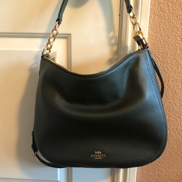 Coach Handbags - Authentic Coach Jade Leather Elle Hobo